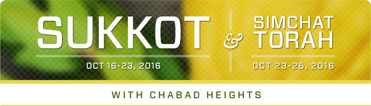 Sukkot with Chabad
